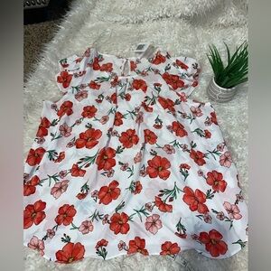 d.n.a Couture floral top 2X NWT 50% off